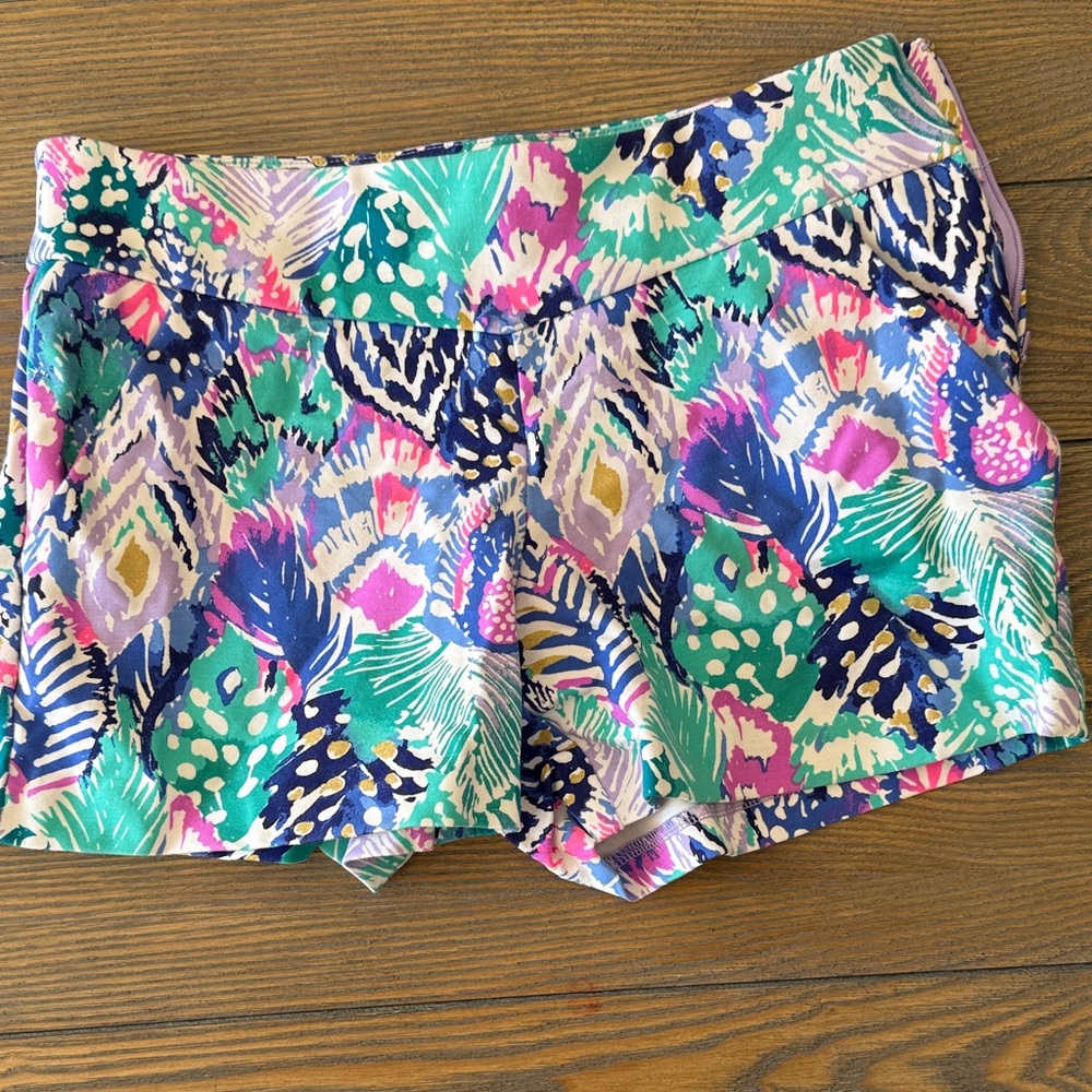 Lilly Pulitzer Multicolor Tropical Print Shorts